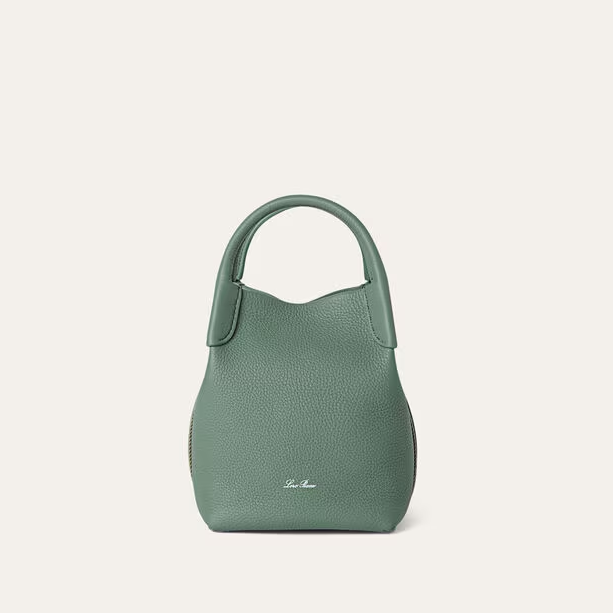 LORO PIANA Micro Bale bag Grained Calfskin