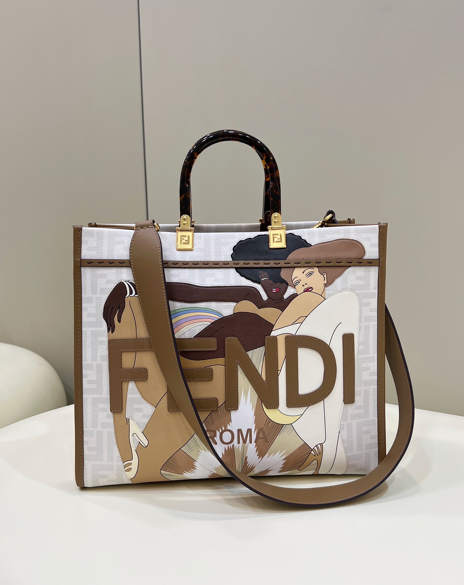 Fendi Tote-36*17*31CM