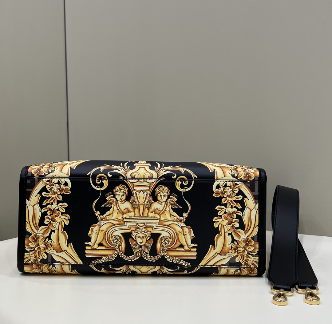 Fendi & Versace Tote-36*17*31CM