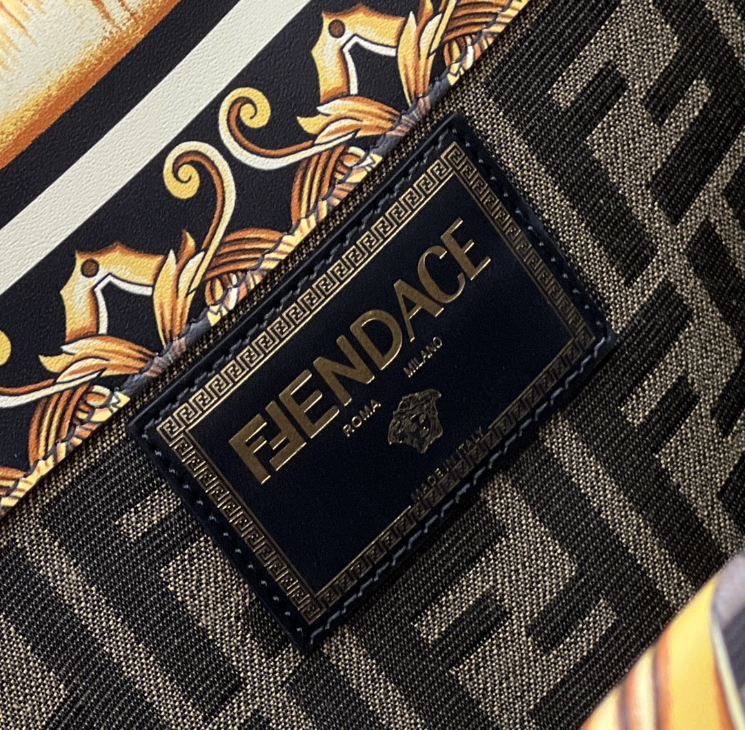 Fendi & Versace Tote-36*17*31CM
