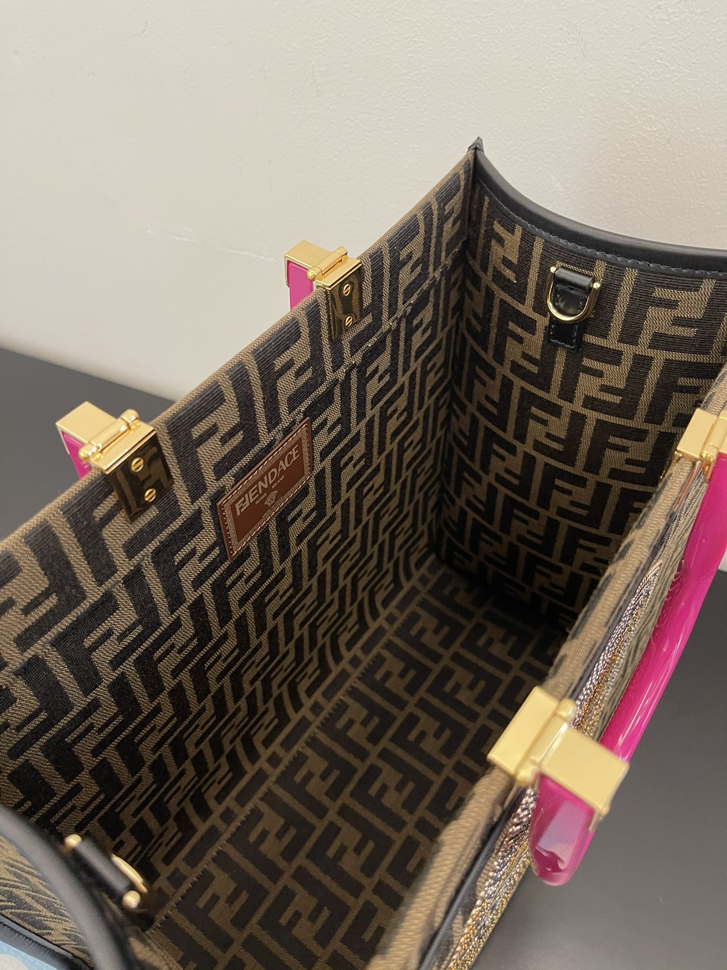 Fendi & Versace Tote-36*17*31CM