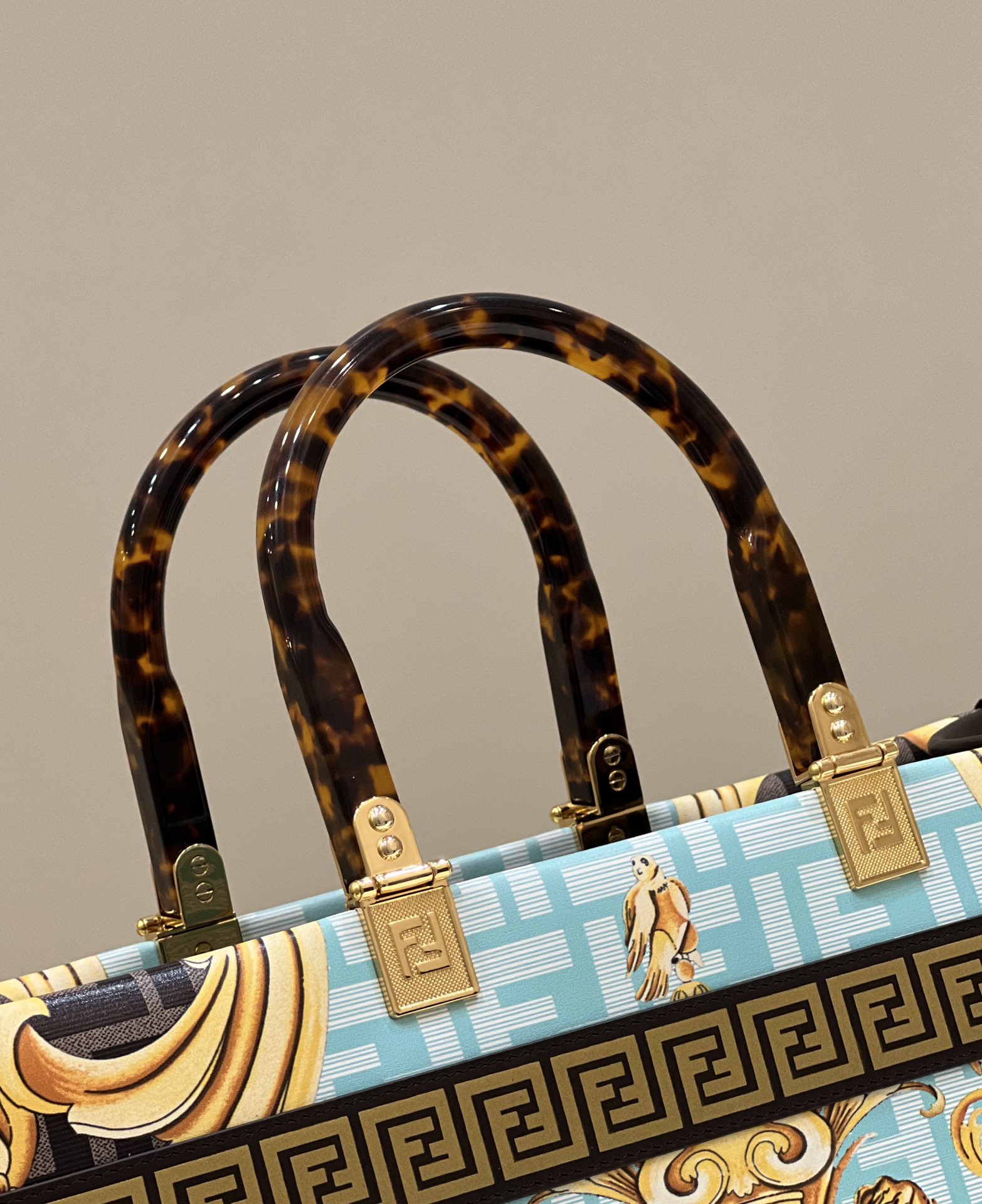 Fendi & Versace Tote-36*17*31CM