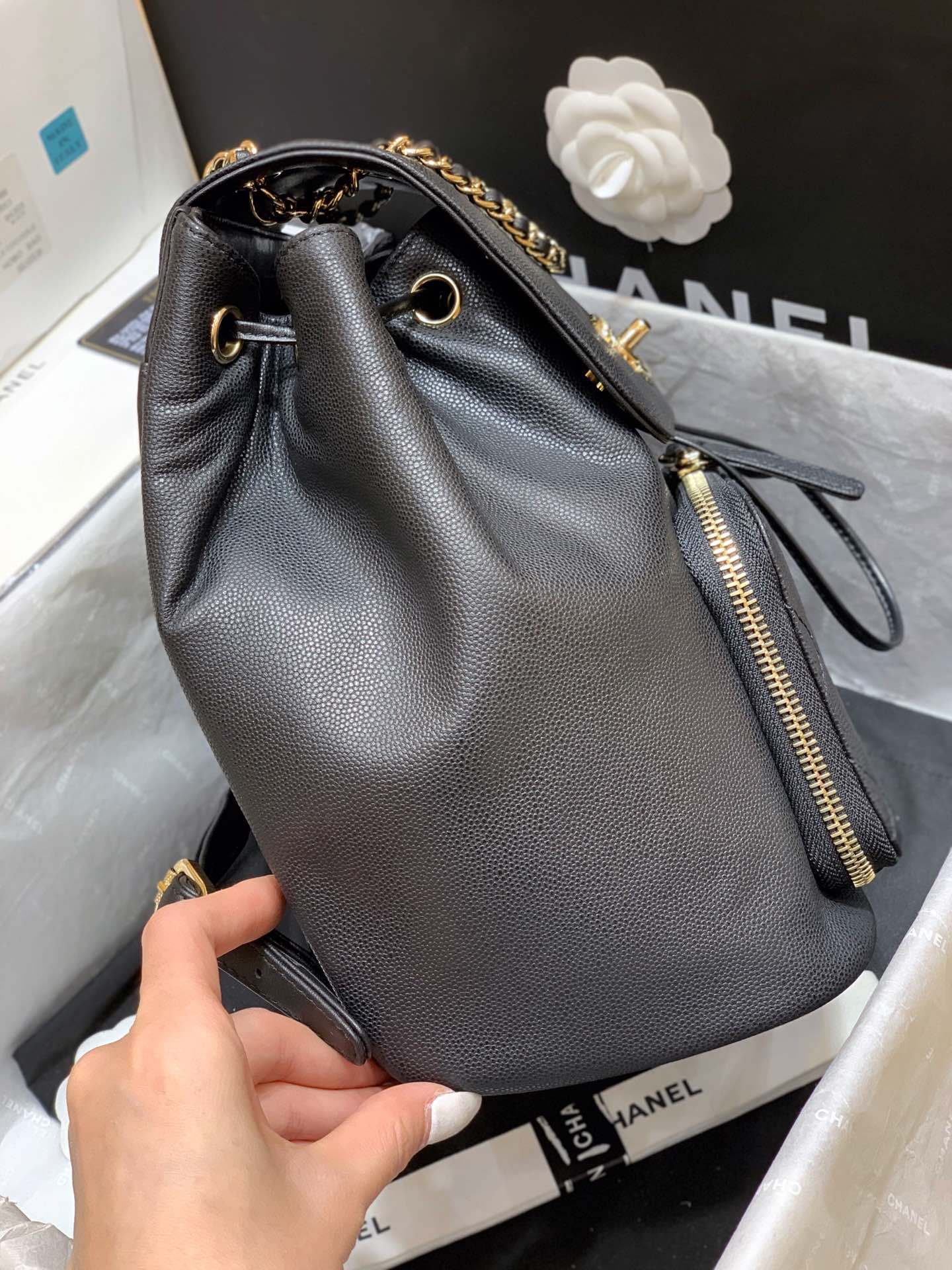 Ch@nel Backpack -25×24.5x17CM