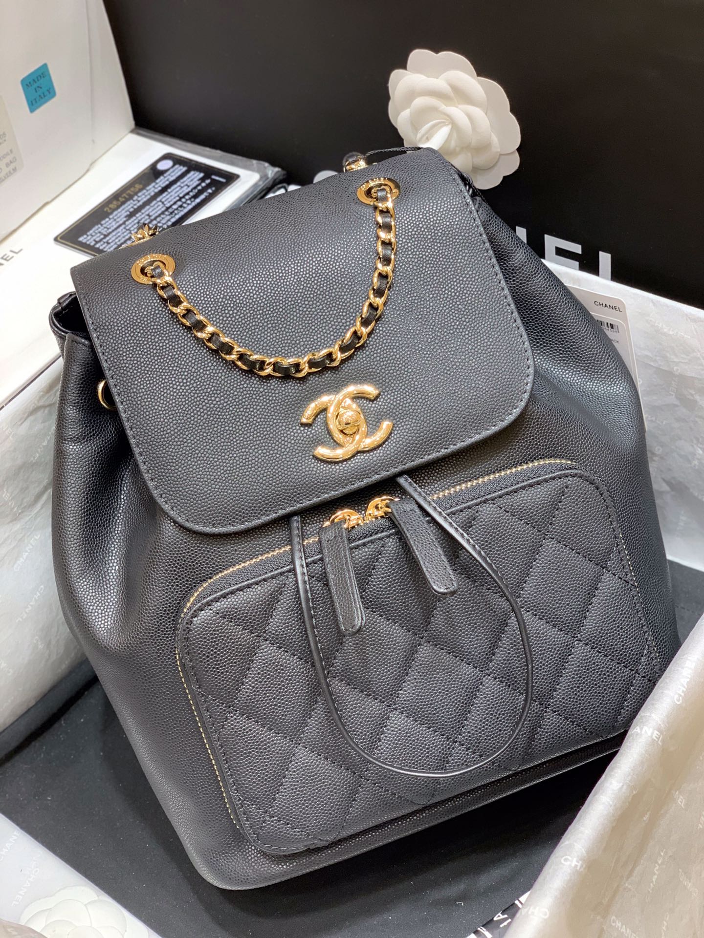 Ch@nel Backpack -25×24.5x17CM