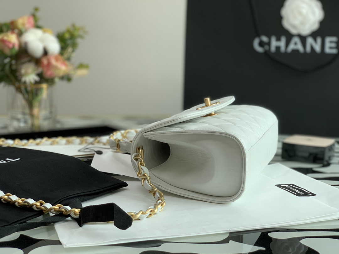 Ch@nel Flap Bag-20*13*9CM