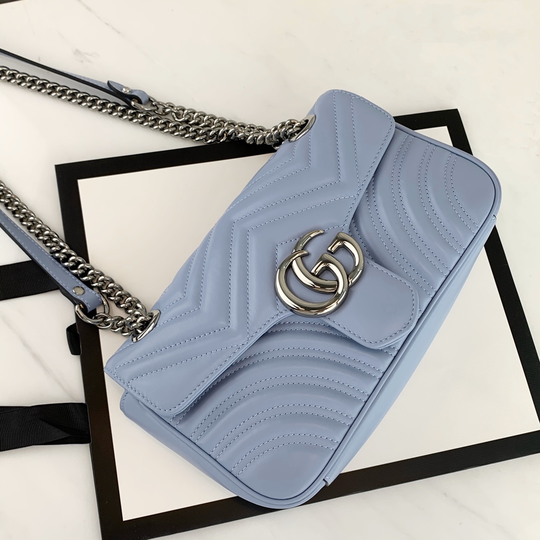 Gucci Marmont Bag-14*23*6CM Gucci Marmont Bag-14*23*6CM