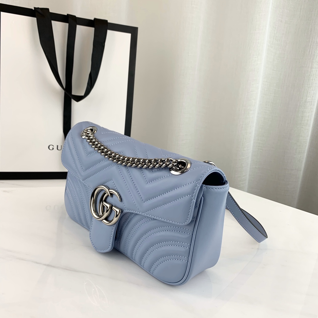 Gucci Marmont Bag-14*23*6CM Gucci Marmont Bag-14*23*6CM