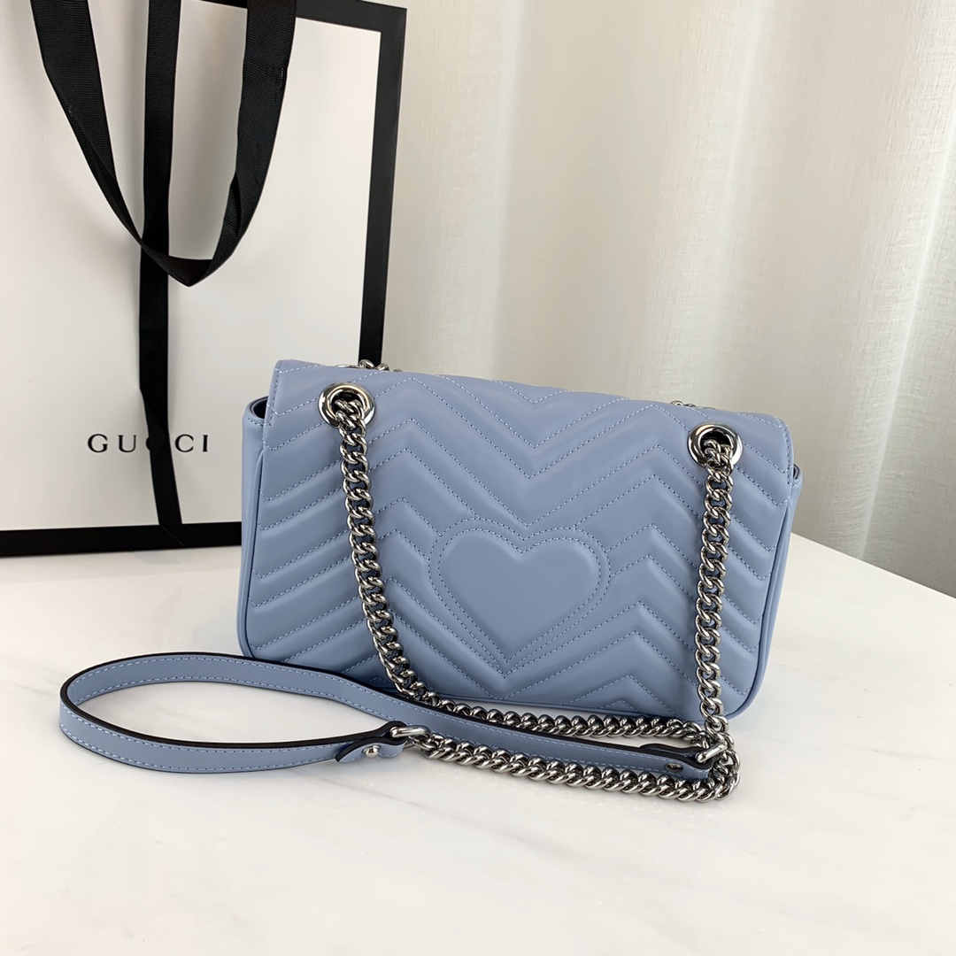 Gucci Marmont Bag-14*23*6CM Gucci Marmont Bag-14*23*6CM