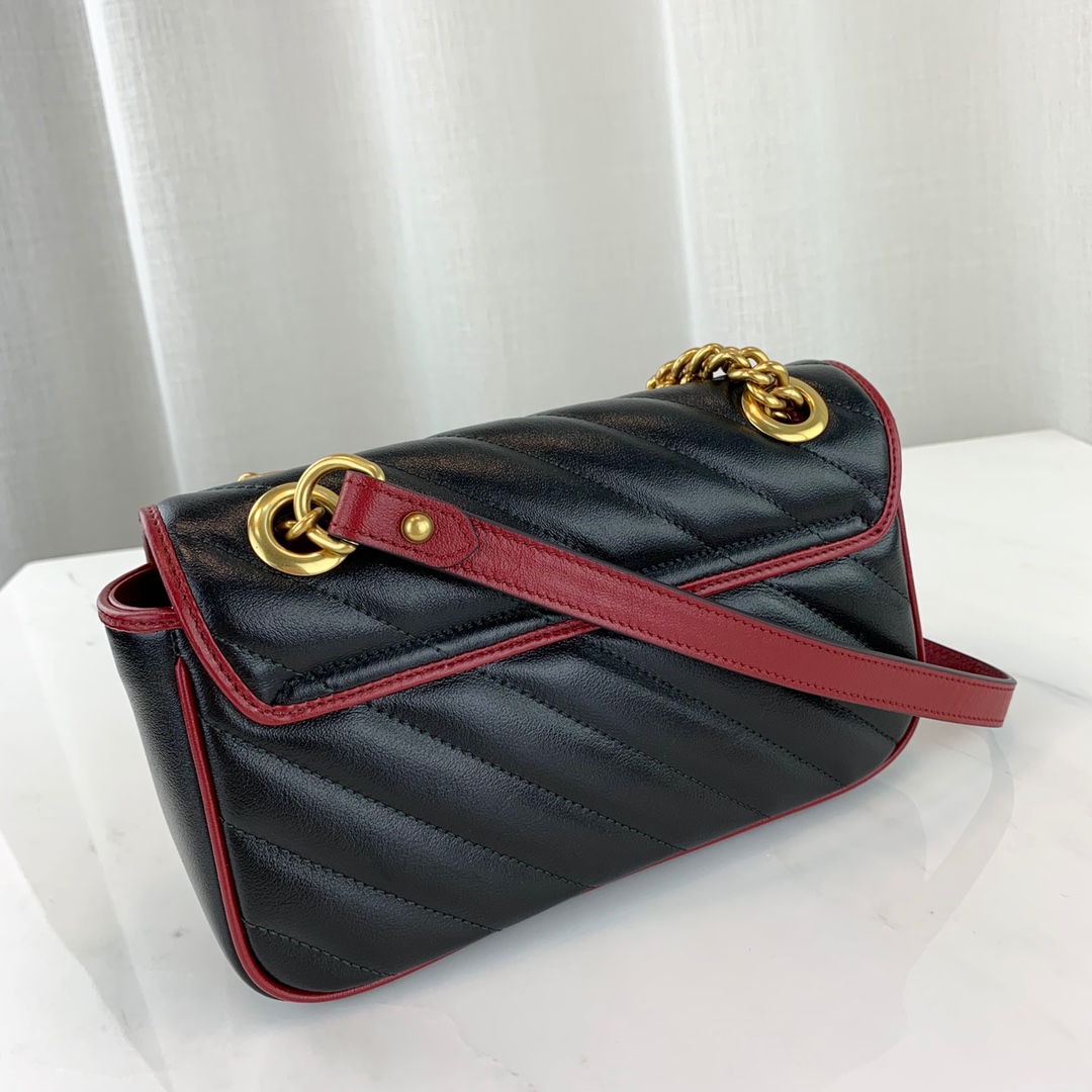 Gucci Marmont Bag-14*23*6CM Gucci Marmont Bag-14*23*6CM