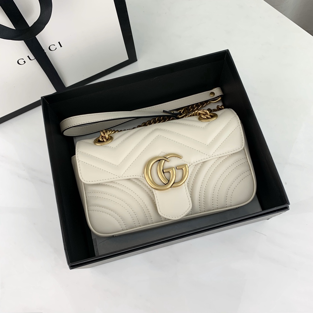 Gucci Marmont Bag-14*23*6CM Gucci Marmont Bag-14*23*6CM