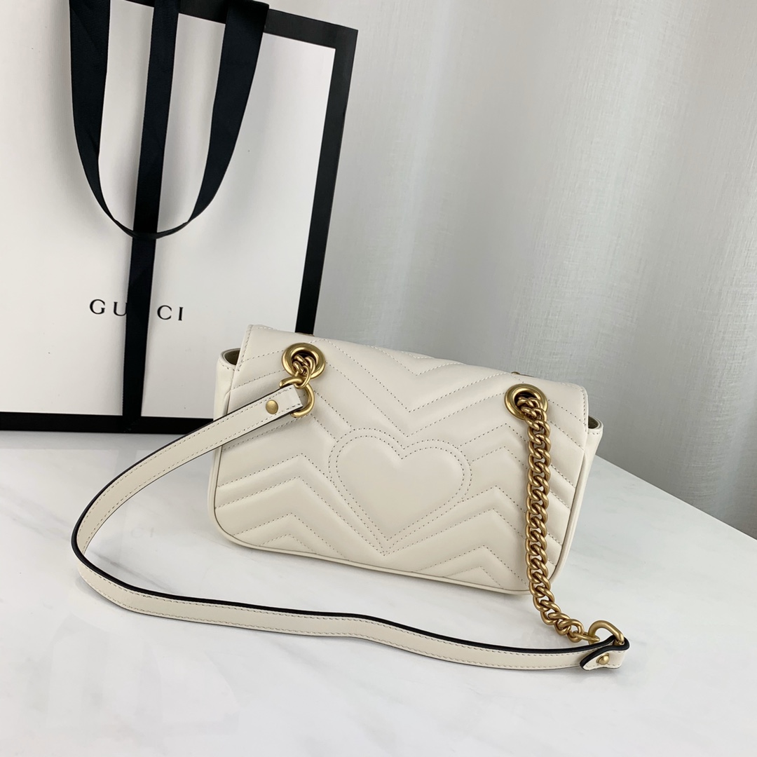 Gucci Marmont Bag-14*23*6CM Gucci Marmont Bag-14*23*6CM