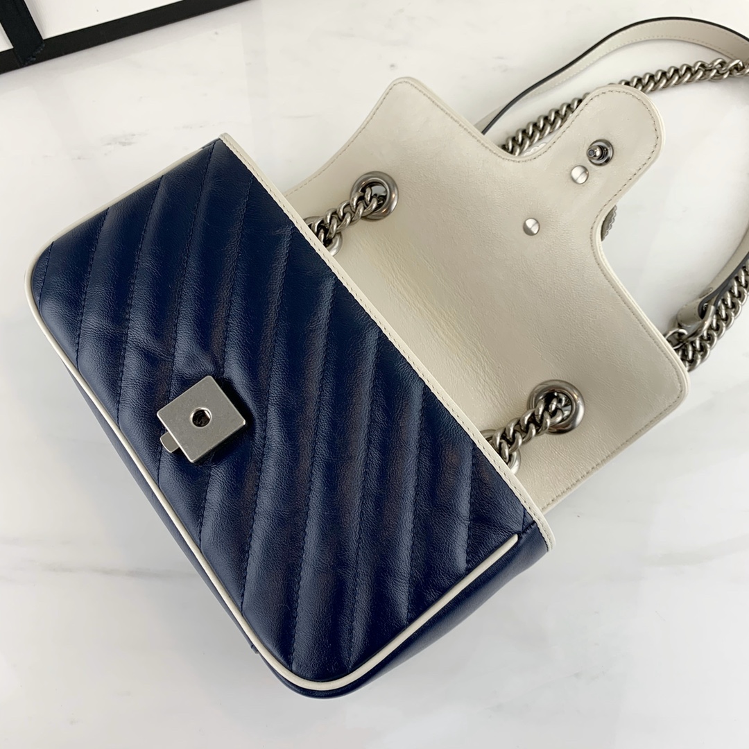 Gucci Marmont Bag-14*23*6CM Gucci Marmont Bag-14*23*6CM