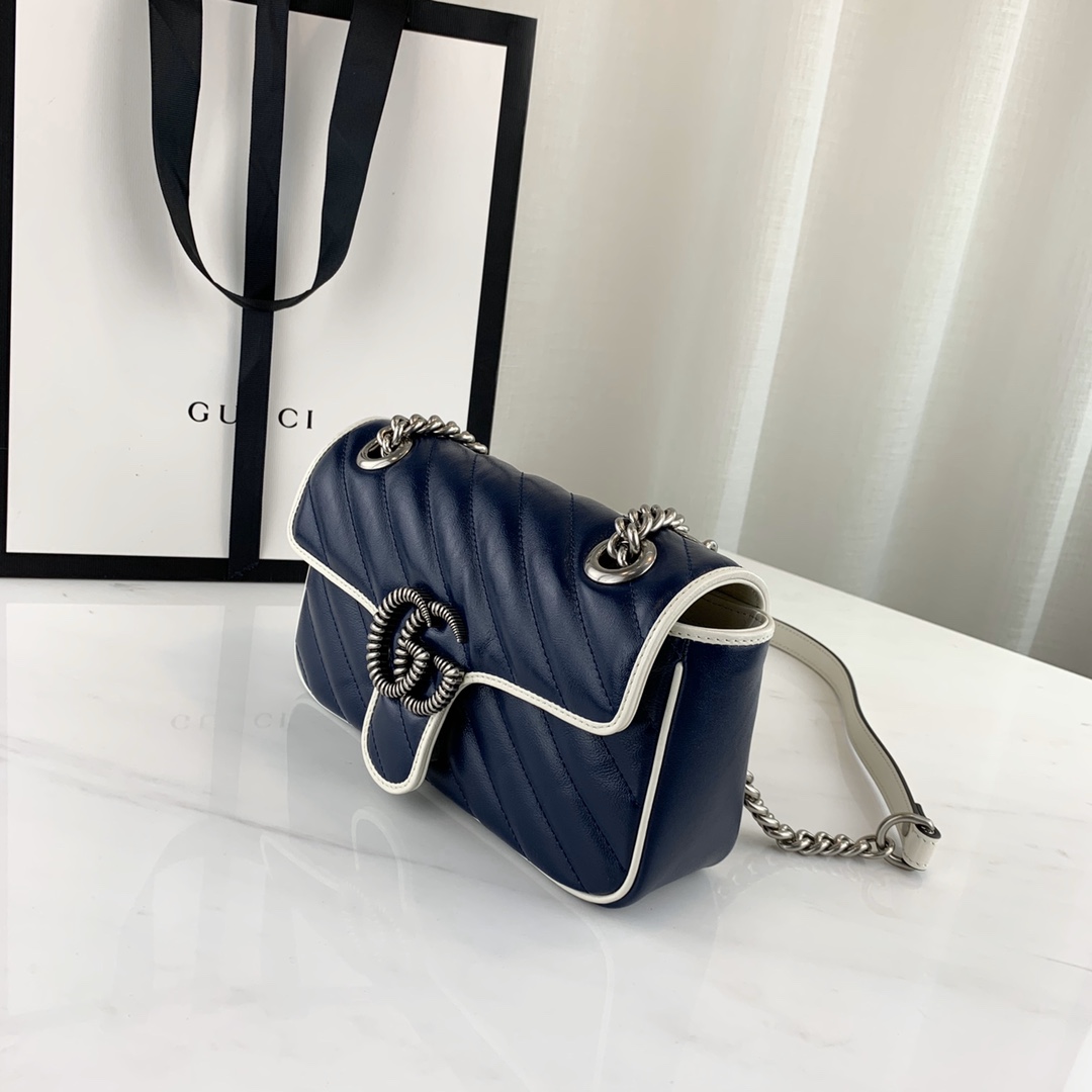 Gucci Marmont Bag-14*23*6CM Gucci Marmont Bag-14*23*6CM