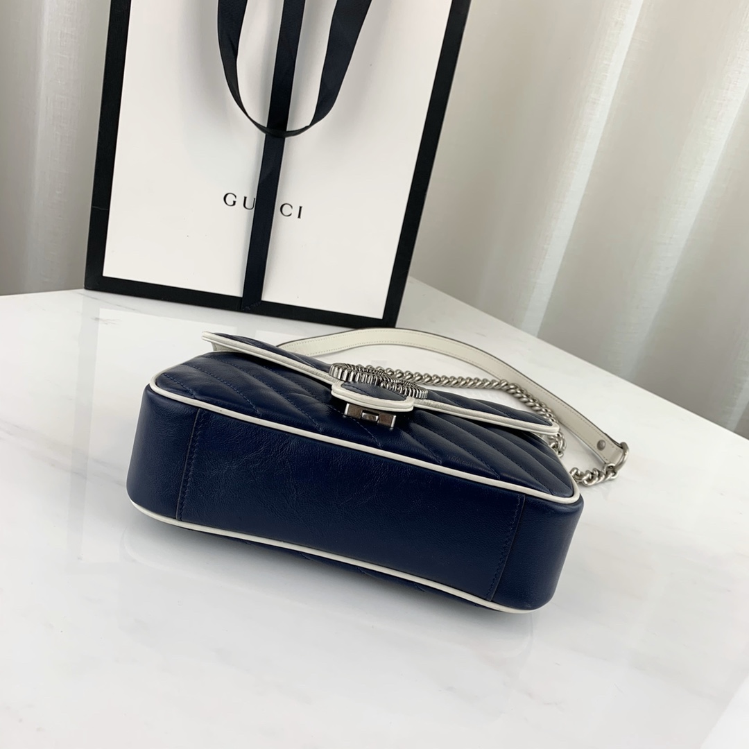 Gucci Marmont Bag-14*23*6CM Gucci Marmont Bag-14*23*6CM
