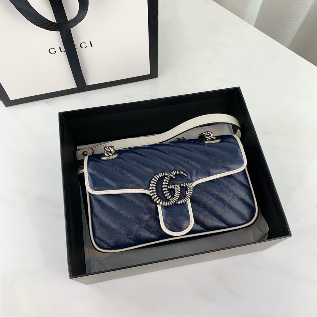 Gucci Marmont Bag-14*23*6CM Gucci Marmont Bag-14*23*6CM