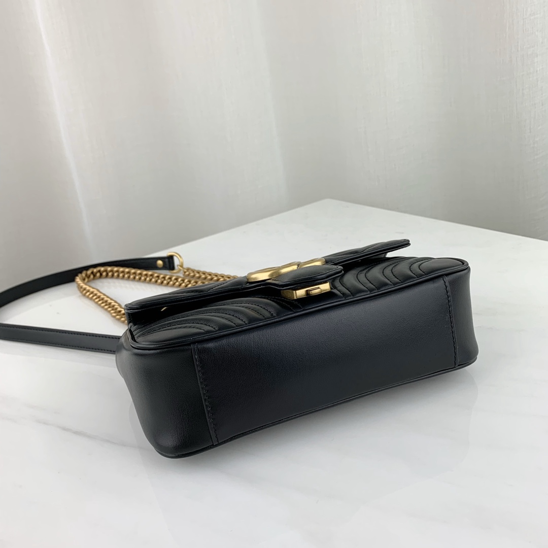 Gucci Marmont Bag-14*23*6CM Gucci Marmont Bag-14*23*6CM