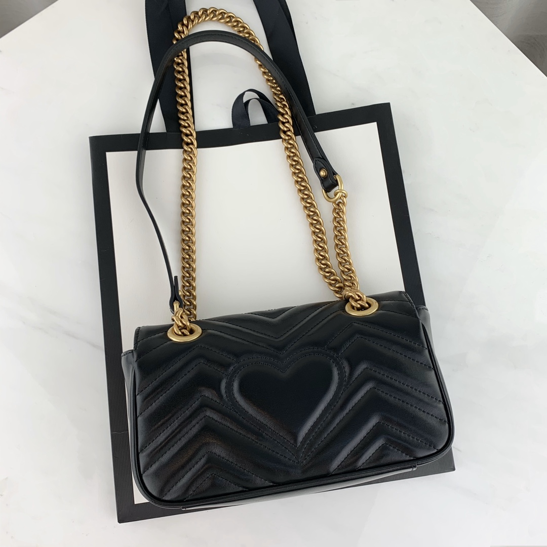 Gucci Marmont Bag-14*23*6CM Gucci Marmont Bag-14*23*6CM