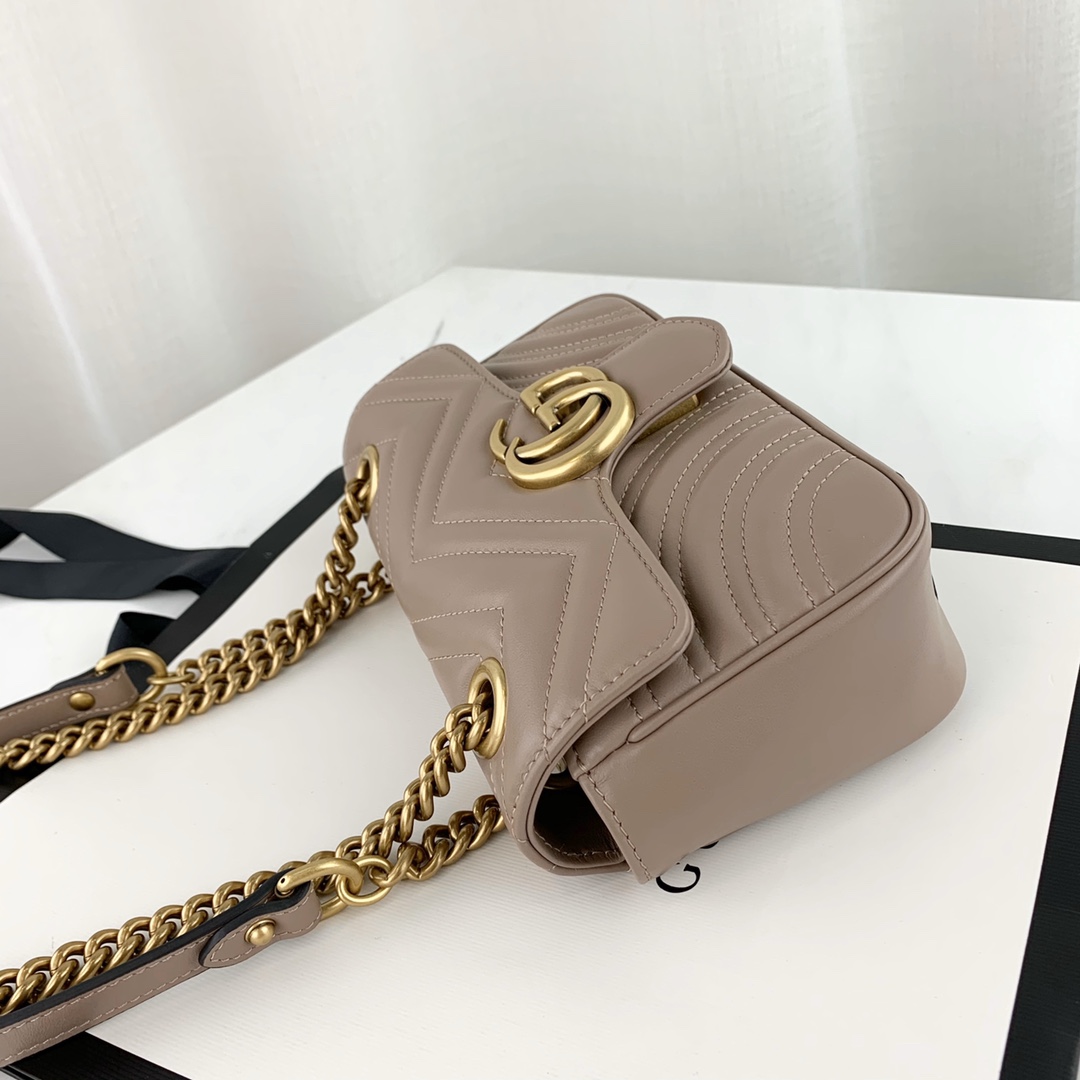 Gucci Marmont Bag-14*23*6CM Gucci Marmont Bag-14*23*6CM