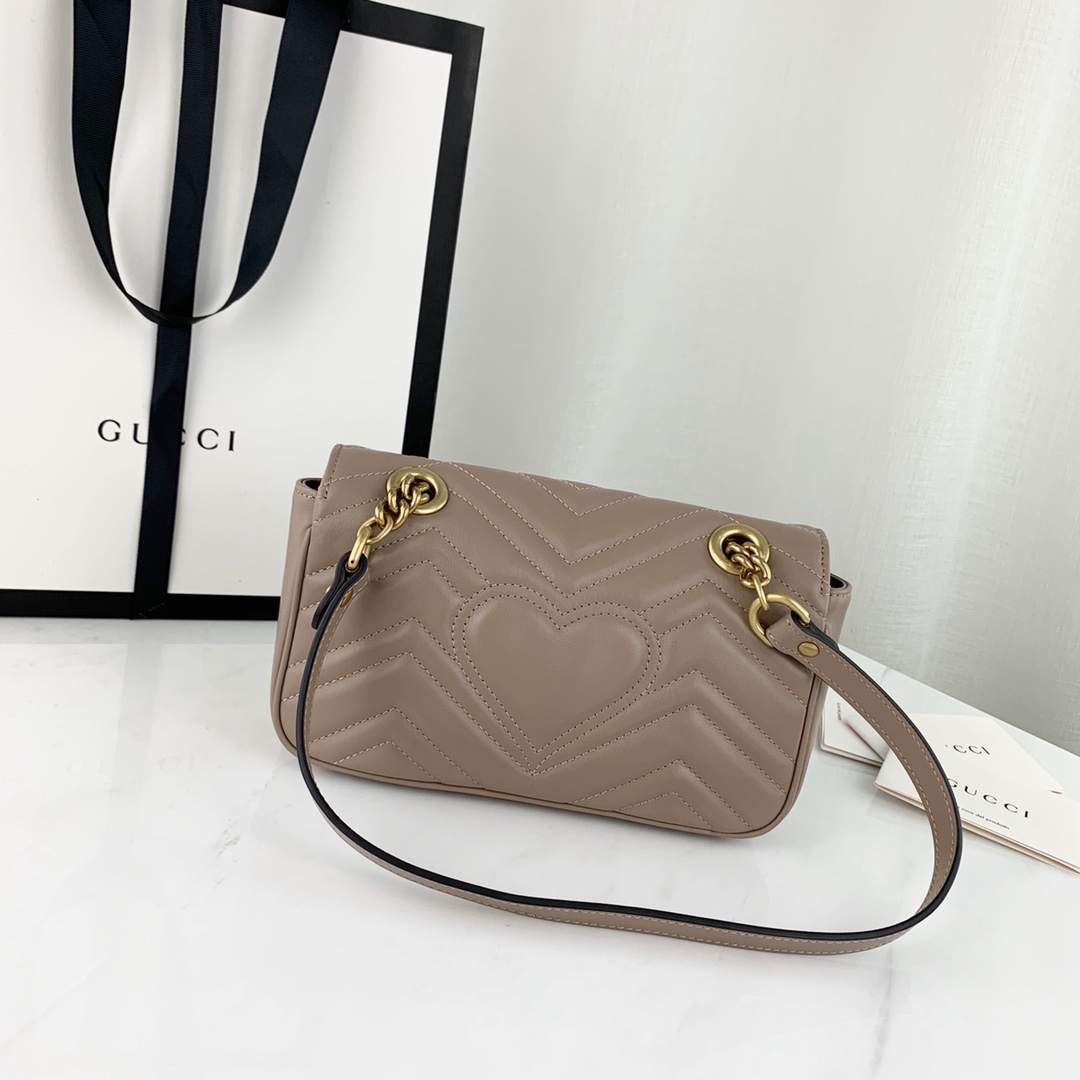 Gucci Marmont Bag-14*23*6CM Gucci Marmont Bag-14*23*6CM