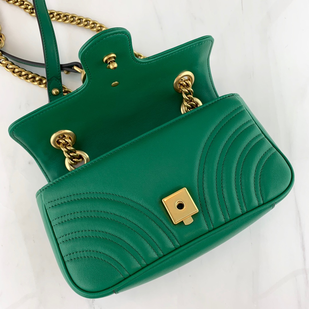 Gucci Marmont Bag-14*23*6CM Gucci Marmont Bag-14*23*6CM