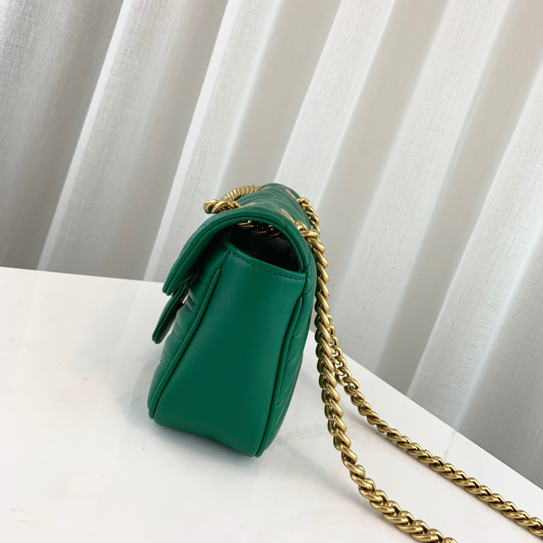 Gucci Marmont Bag-14*23*6CM Gucci Marmont Bag-14*23*6CM