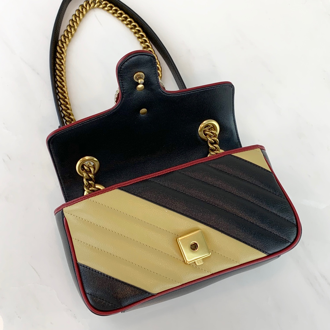 Gucci Marmont Bag-14*23*6CM Gucci Marmont Bag-14*23*6CM