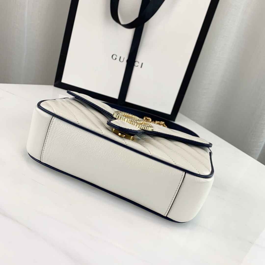 Gucci Marmont Bag-14*23*6CM Gucci Marmont Bag-14*23*6CM
