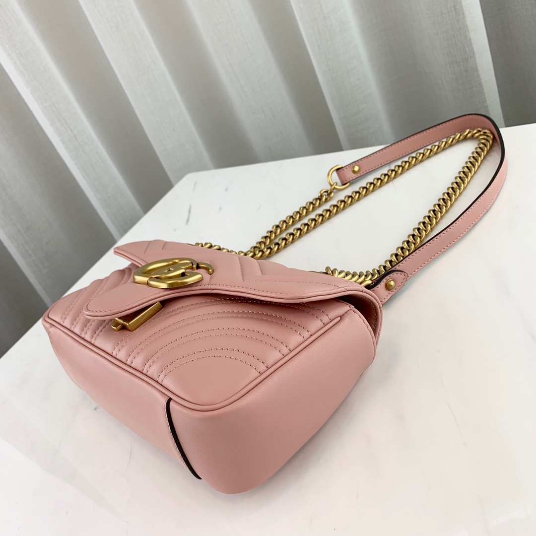Gucci Marmont Bag-14*23*6CM Gucci Marmont Bag-14*23*6CM