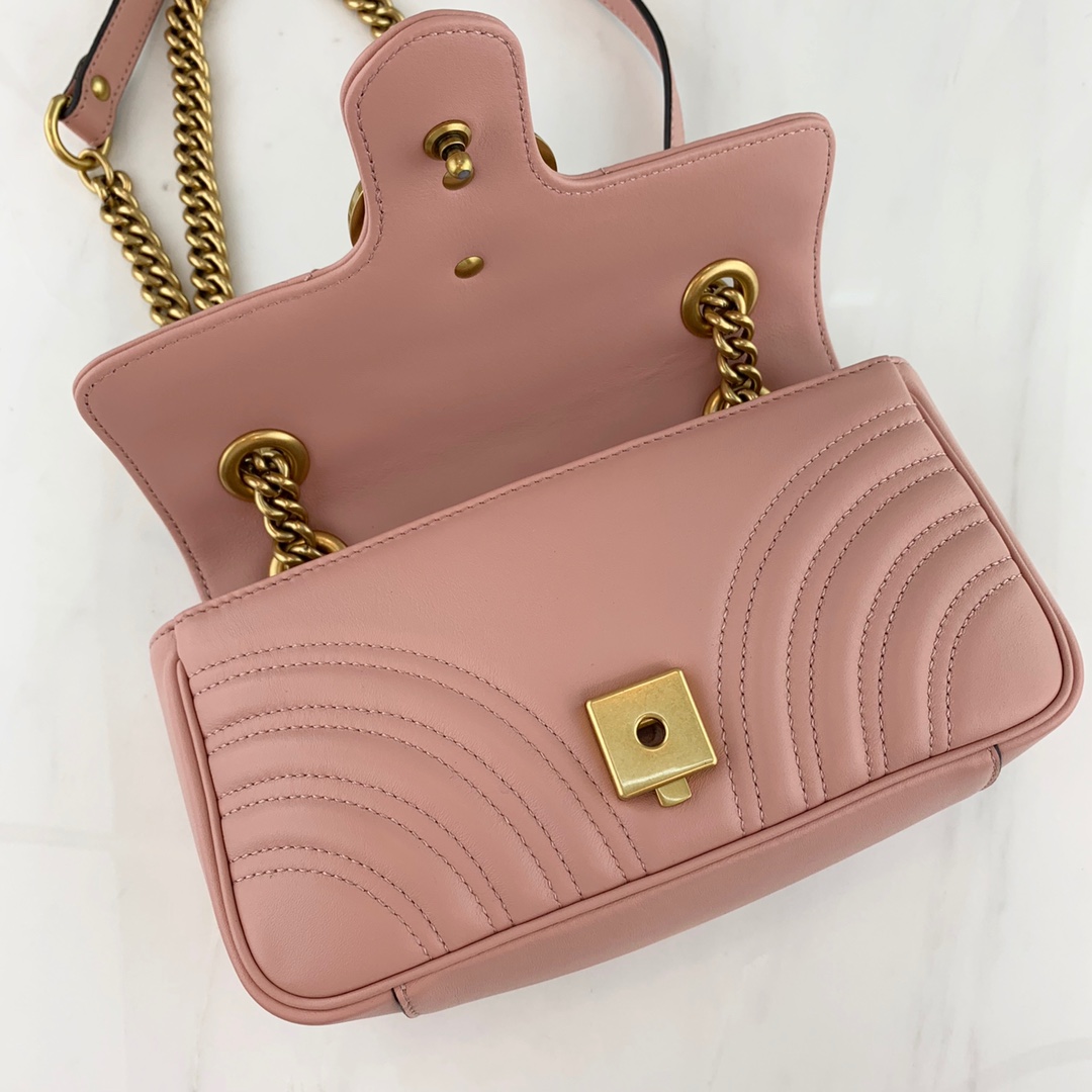 Gucci Marmont Bag-14*23*6CM Gucci Marmont Bag-14*23*6CM