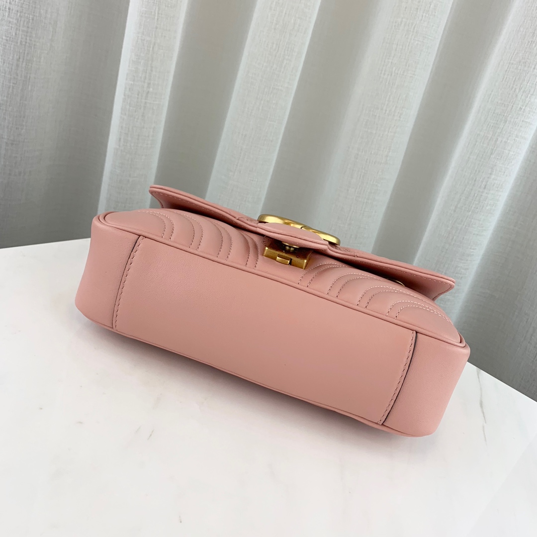 Gucci Marmont Bag-14*23*6CM Gucci Marmont Bag-14*23*6CM