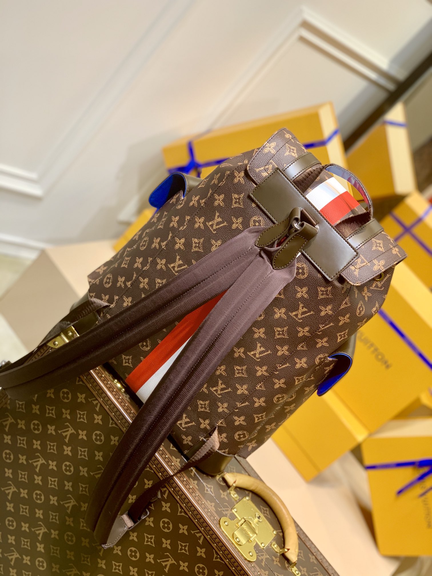 Louis Vuitton Christopher Backpack M59662-38*44*21CM