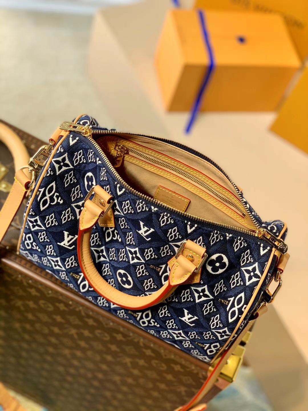 Louis Vuitton Since 1854 Speedy 25-25*19*15CM