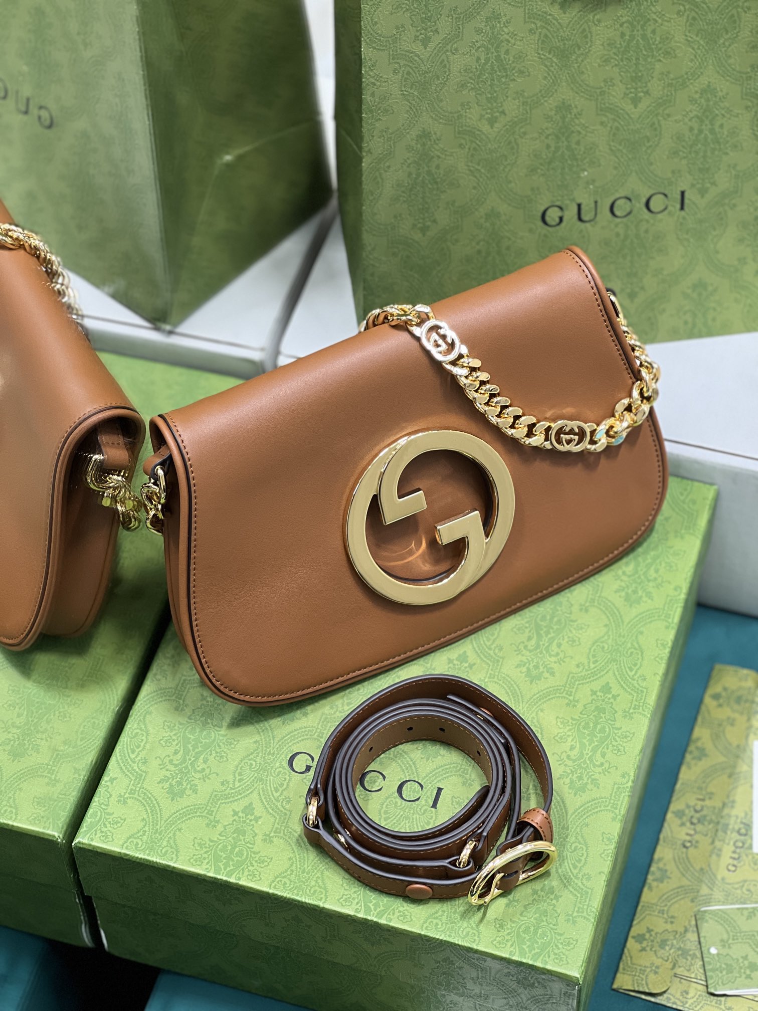 Gucci Blondie Shoulder Bag-28*16*4CM