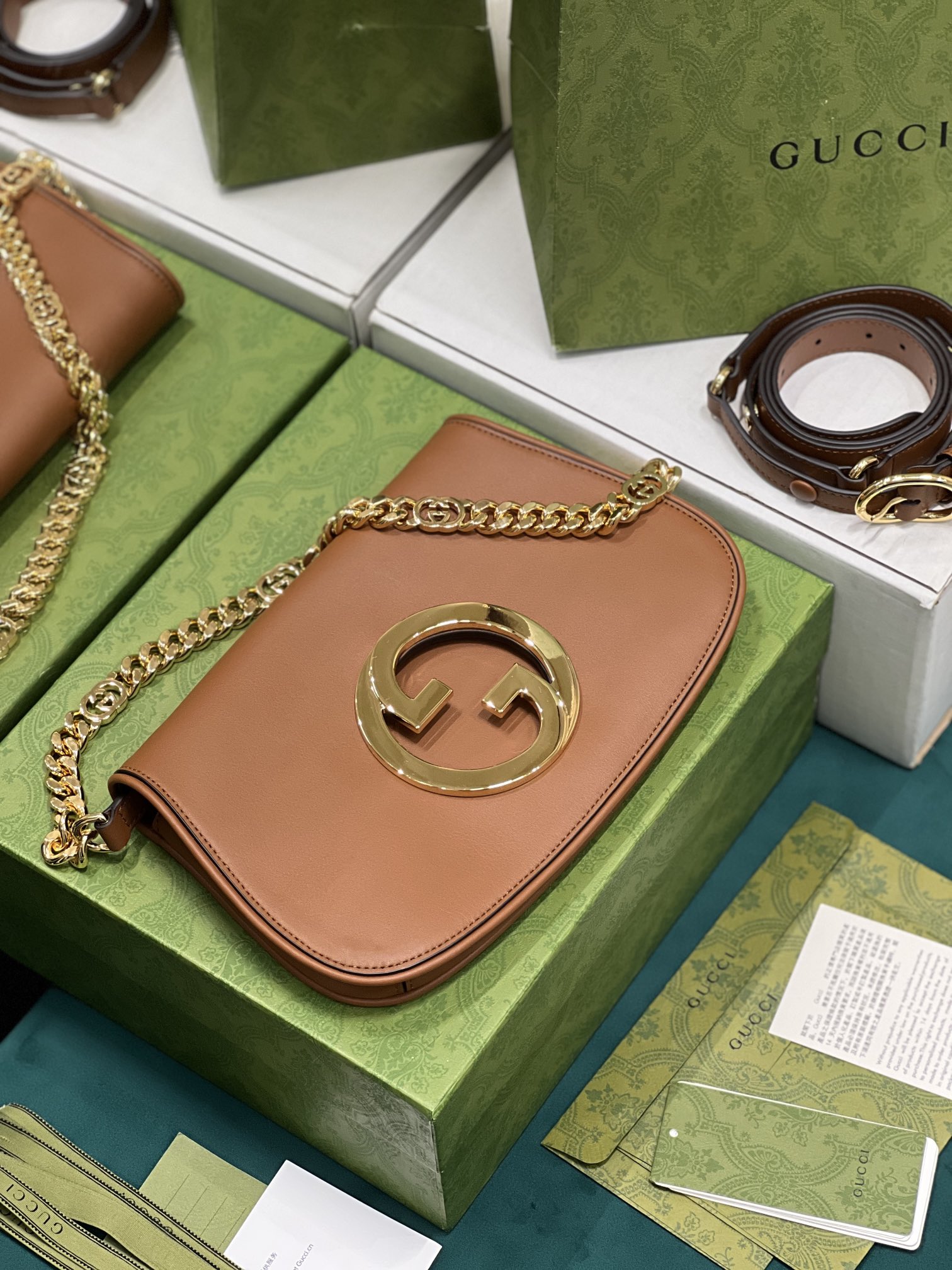 Gucci Blondie Shoulder Bag-28*16*4CM