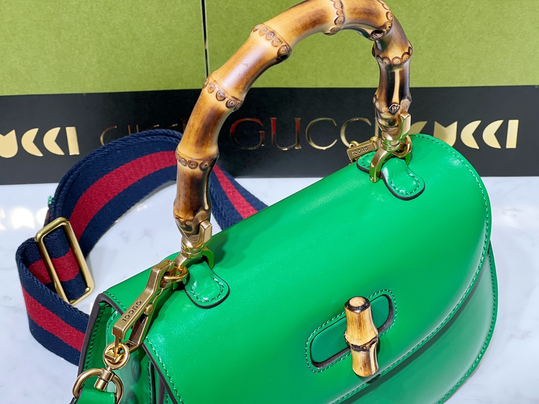 Gucci Bamboo Handbag-211*15*7CM