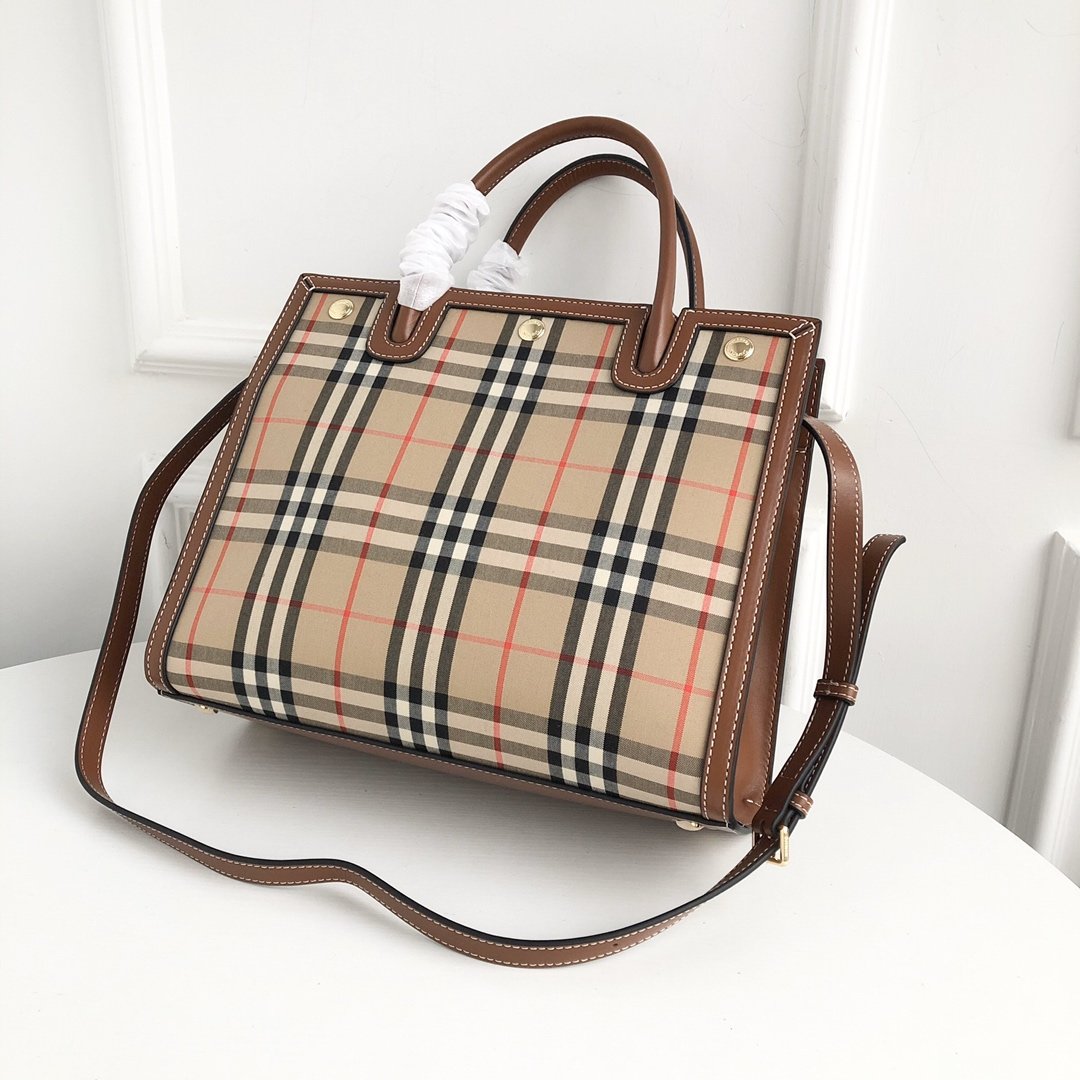 Burberry Vintage Tote-32*15*25CM