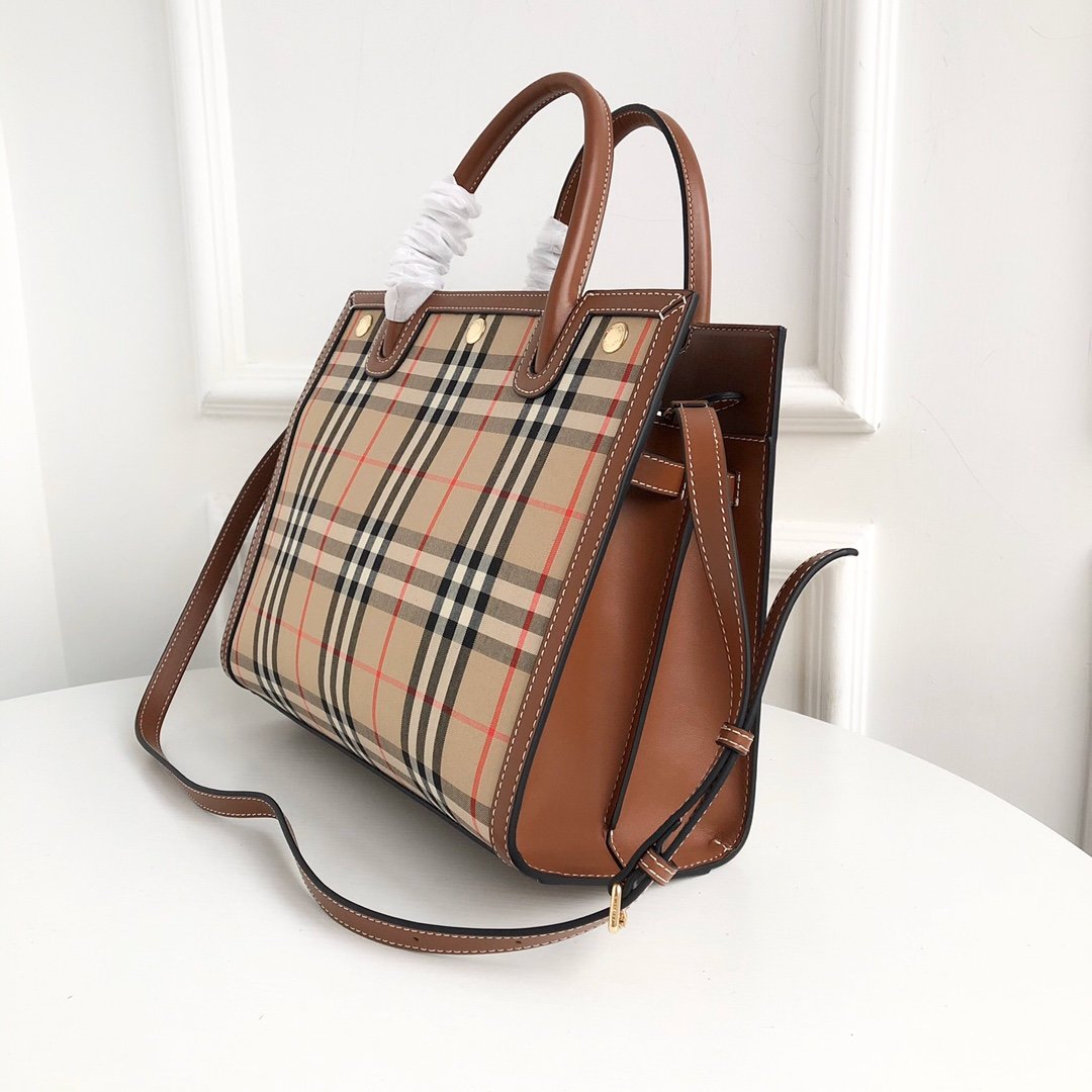 Burberry Vintage Tote-32*15*25CM