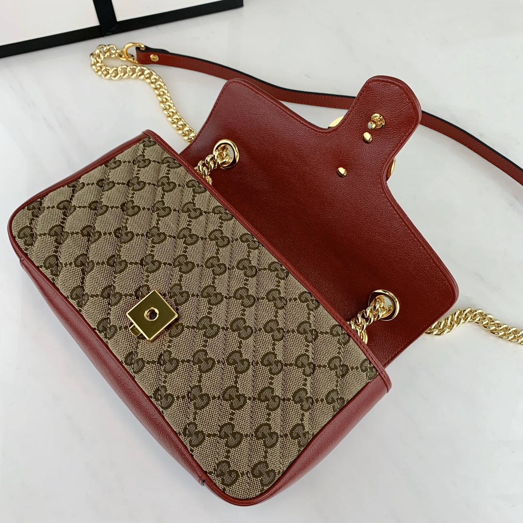 Gucci Marmont Bag-26*15*7CM Gucci Marmont Bag-26*15*7CM