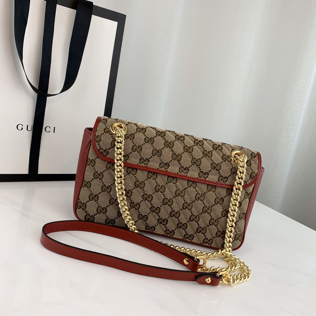 Gucci Marmont Bag-26*15*7CM Gucci Marmont Bag-26*15*7CM