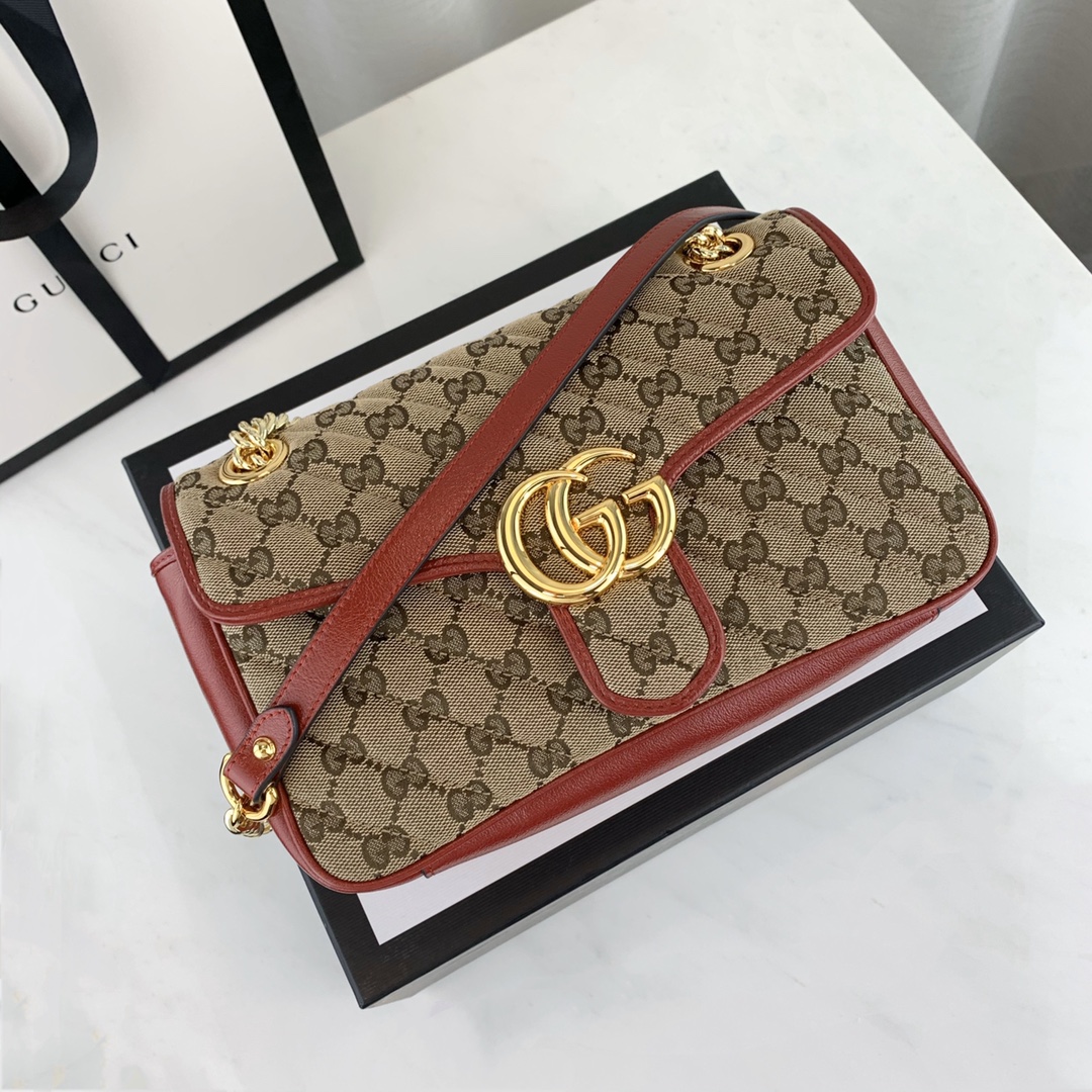 Gucci Marmont Bag-26*15*7CM Gucci Marmont Bag-26*15*7CM