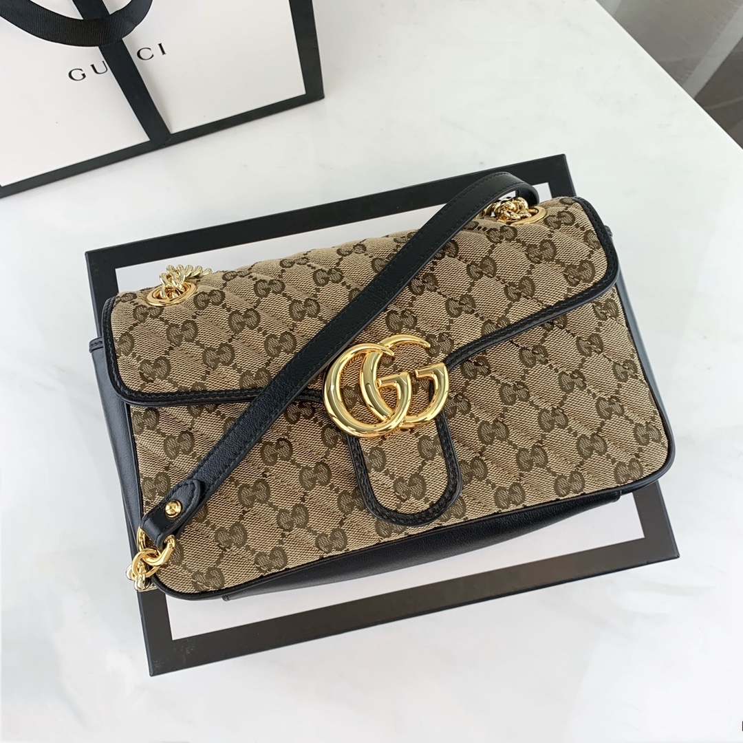 Gucci Marmont Bag-26*15*7CM Gucci Marmont Bag-26*15*7CM