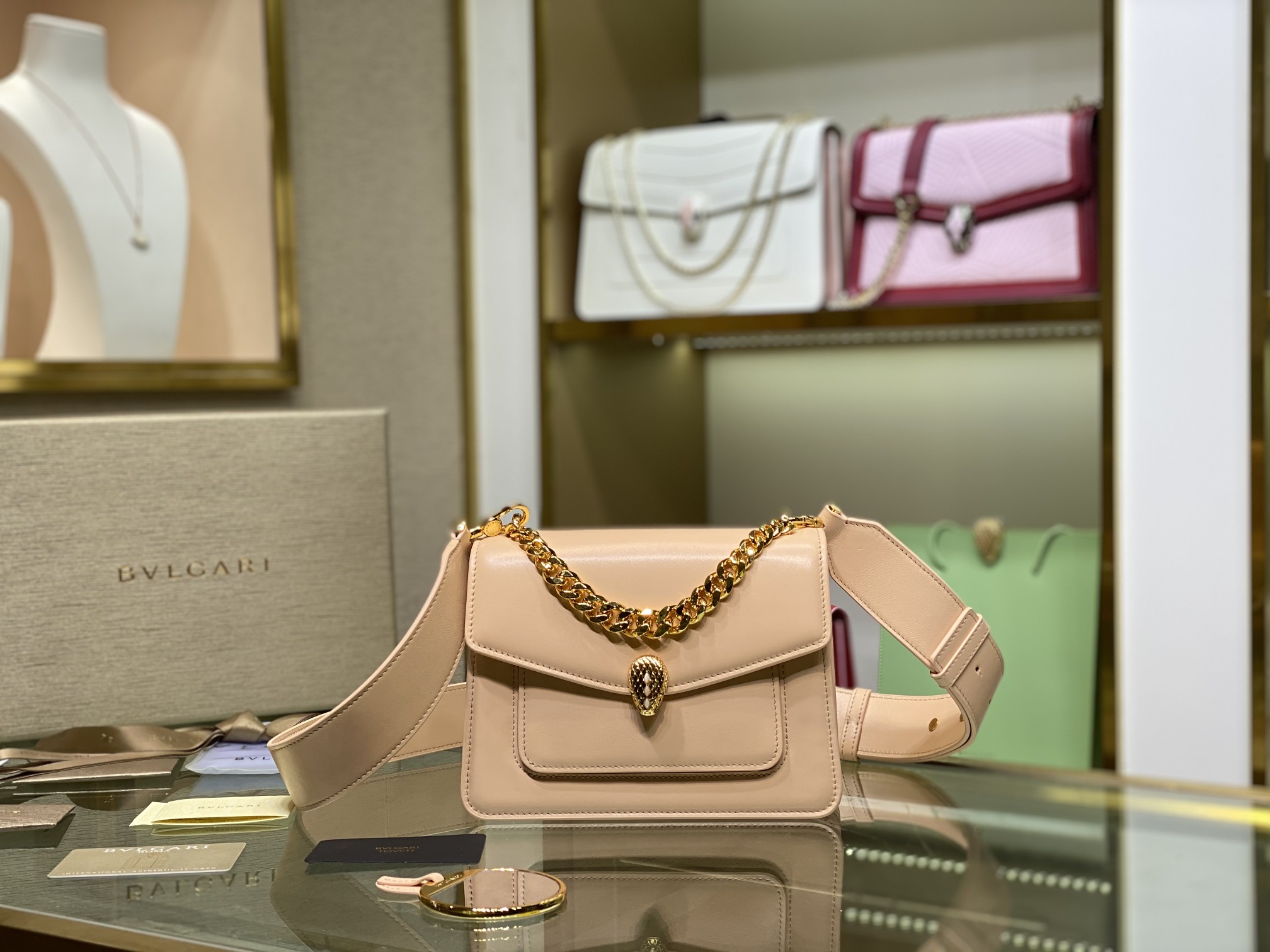 Bvlgari Serpenti Forever Bag-20*14*8.5CM