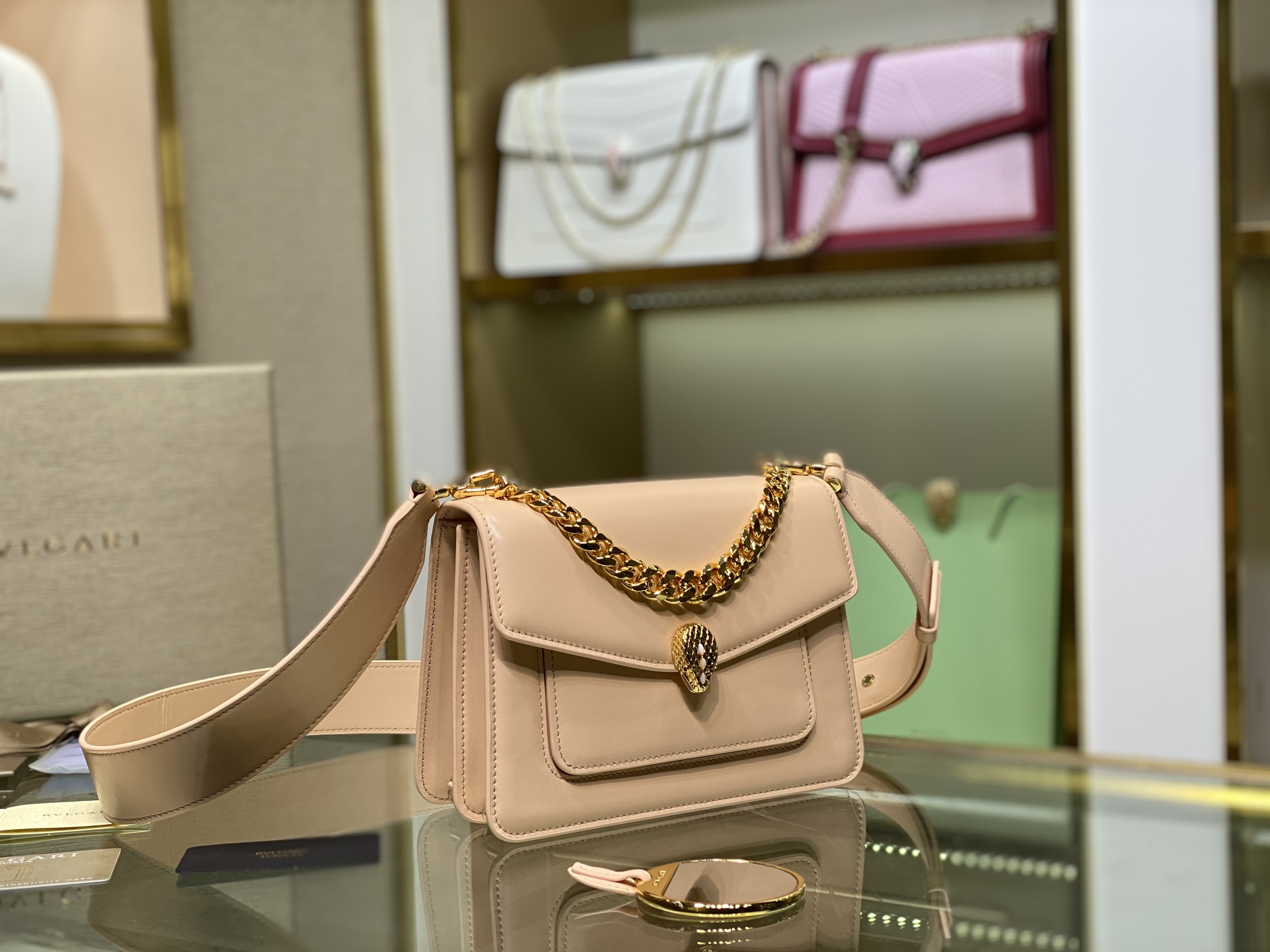 Bvlgari Serpenti Forever Bag-20*14*8.5CM