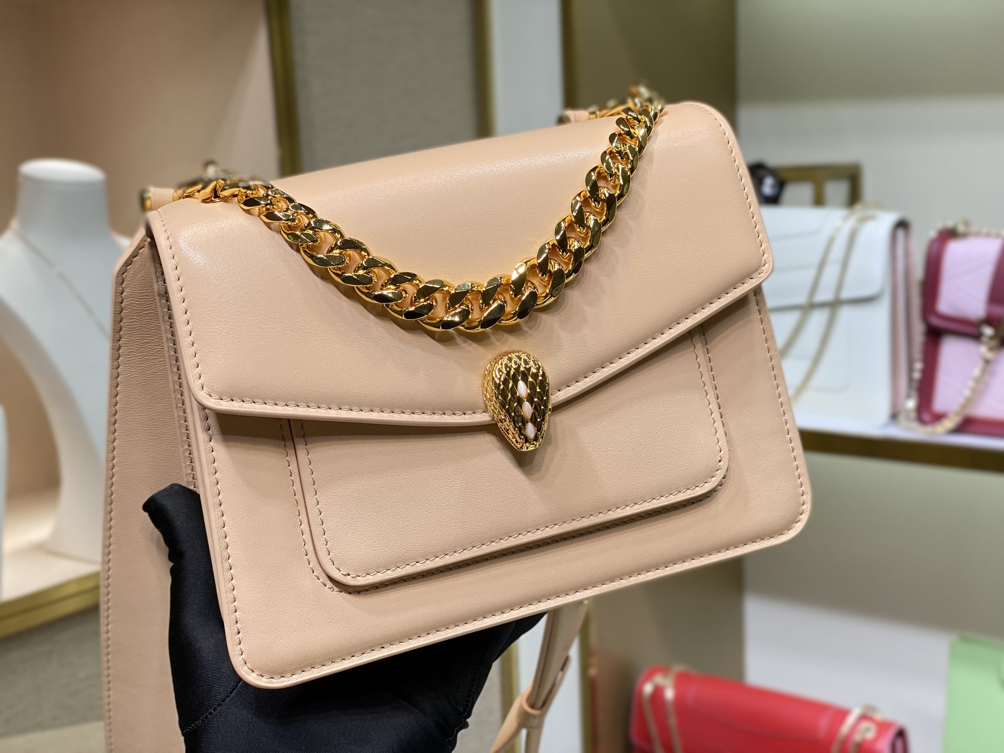 Bvlgari Serpenti Forever Bag-20*14*8.5CM