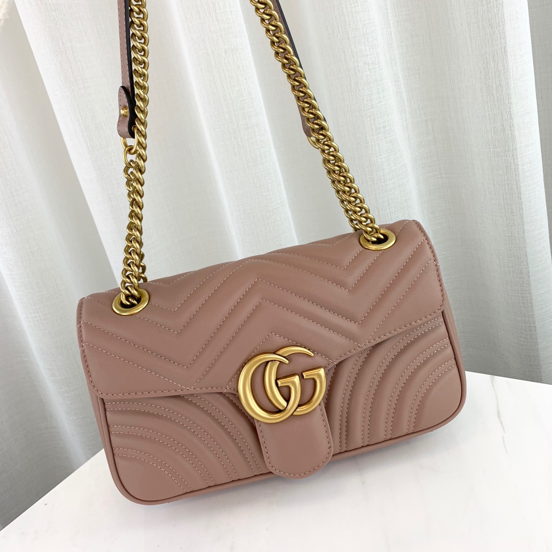Gucci Marmont Bag-26*15*7CM Gucci Marmont Bag-26*15*7CM