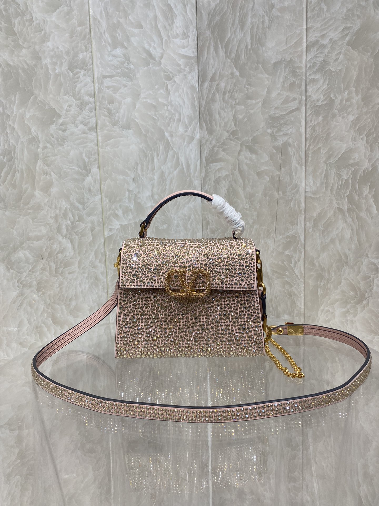 Valentino Vlogo Signature Chain Bag-19*13*9CM