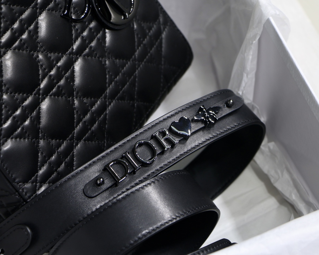Lady Diro Bag-Black Hardware-20*16.5*8CM