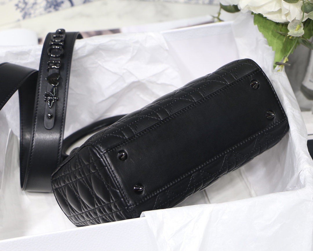Lady Diro Bag-Black Hardware-20*16.5*8CM