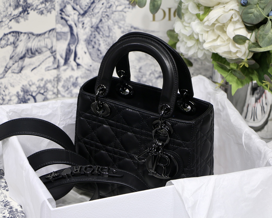 Lady Diro Bag-Black Hardware-20*16.5*8CM
