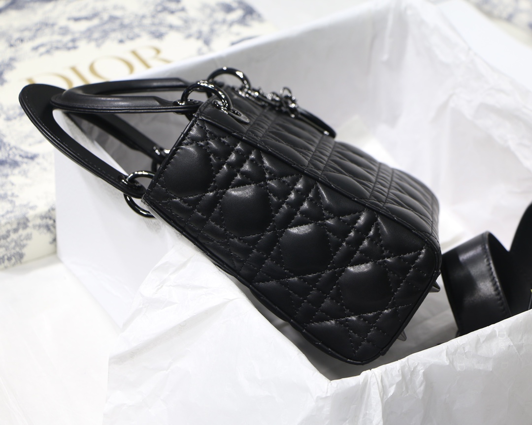 Lady Diro Bag-Black Hardware-20*16.5*8CM